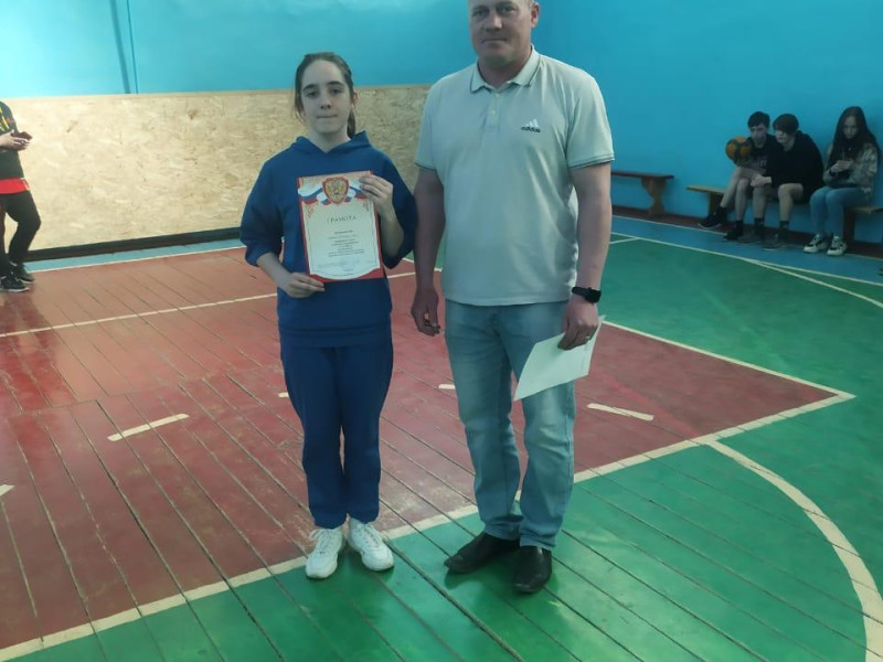 Районные соревнования по волейболу среди девушек в зачёт Спартакиады школьников.